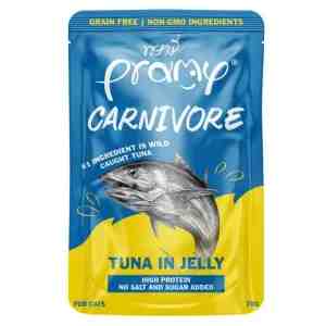 70_Pramy carnivore tuna jelly 70g - Pramy Carnivore Tuna in Jelly 70g.