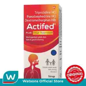 ACTIFED COUGH SUSP 60ML RED - ACTIFED COUGH SUSP 60ML RED