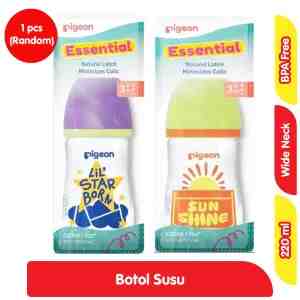 Pigeon Essential Botol Susu Wide Neck 220 ml - Pigeon Essential Botol Susu Wide Neck 220 ml