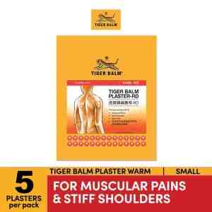 TIGER BALM Plaster Warm Small For Muscular Pains  Stiff Shoulders 5s 52367 - Plaster Warm Small For Muscular Pains  Stiff Sho