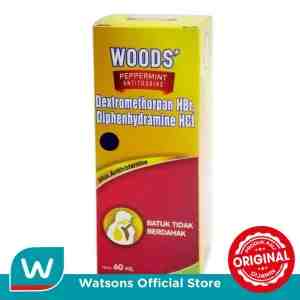 WOODS DRY COUGH SYRUP 60ML - WOODS DRY COUGH SYRUP 60ML
