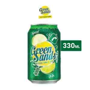 GREEN SANDS CAN 330ML - A refreshing soft drink with a unique blend of fr