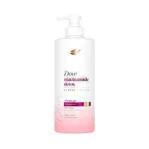 DOVE   380 . Niacinamide Detox Damage Therapy Shampoo 380 ml.