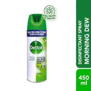 DETTOL Disinfectant Spray Morning Dew 450ml - 67237