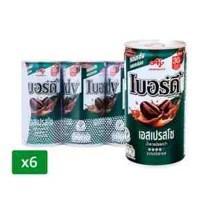 BIRDY Ready-to-Drink Espresso Coffee 170 ml. x 6