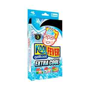 KOOLFEVER   Cooling Gel Sheet for Adults Extracool 6 ea