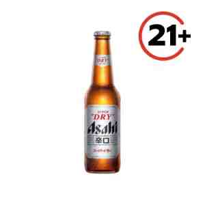 ASAHI SUPER DRY BTL 334ML - ASAHI SUPER DRY BTL 334ML