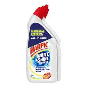 Harpic Toilet Bowl Cleaner Liquid White  Shine 500ml x 2 - Harpic Bathroom Cleaning Spray gives you powerful