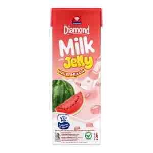 Diamond Susu UHT Semangka Jelly 200 ml - Diamond Susu UHT Semangka Jelly 200 ml