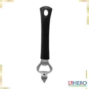 FACKELMAN BOTTLE OPENER WHANDLE BLACK - FACKELMAN BOTTLE OPENER WHANDLE BLACK