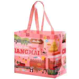 S Tops City Bag Chiangmai Size S - Tops Big City Bag Chiangmai Size S 30X52cm.