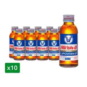 00 . x 10 Lipovitan-d Energy Drink 100 ml. x 10