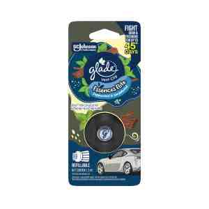 Glade Vent Clip Peppermint and Sandalwood Starter Kit 2ml - Refreshing car vent clip kit that combines cooling