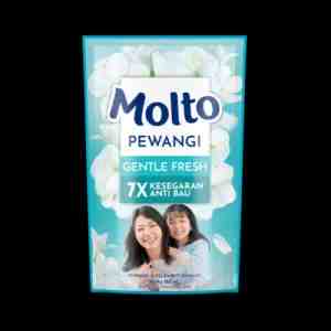 Molto Gentle Fresh Pewangi  Pelembut Pakaian 765ml - pBARU Molto Pewangi Gentle Fresh, Molto pelembu