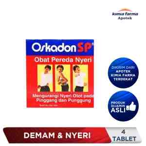 Oskadon SP Strip 4 Tablet  Obat Demam Nyeri  Kimia Farma - -