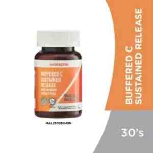 Buffered Vitamin C Substained Release with Bilberry Extract 30s - 1021780