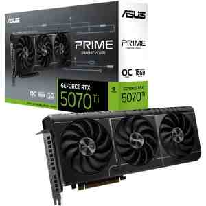 Asus - Graphic Card VGA - Prime RTX 5070Ti OC 16GB - Black - Brand Asus-Graphic Card VGA-Prime RTX 5070Ti OC