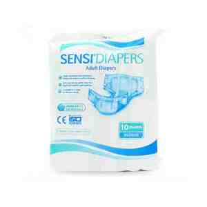 SENSI ADULT DIAPERS M isi 10 - SENSI ADULT DIAPERS Mmerupakanpopok sekali pakai y