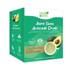 Love Earth Aura Shine Avocado Drink 35g x 10 sachetspack - Love Earth Aura Shine Avocado Drink 35g x 10 sach