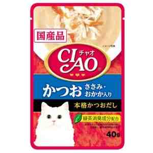 40_CiaoKatsuoChickenAndBonito40g - Ciao Tuna Katsuo And Chicken Fillet Topping Dried