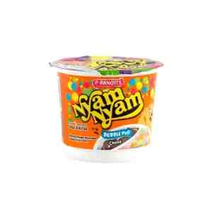 Nyam Nyam Bubble Puff Choco 18Gr - Nyam Nyam Bubble Puff Choco 18GrCup