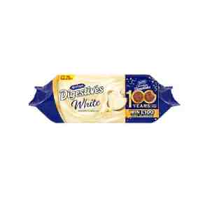 MCVITIES WHITE DIGESTIVES 232G - MCVITIES WHITE DIGESTIVES 232G