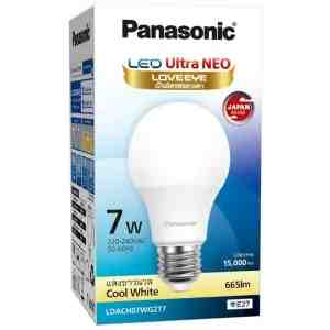 LED 7W_Panasonic LED Ultra Neo 7W - Panasonic LED Ultra Neo 7watt Cool White 4000K E27