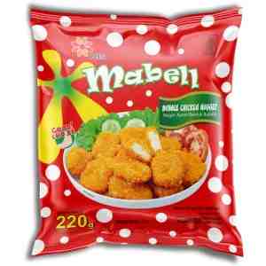 Mabell Bubble Chicken Nugget 220 g - Mabell Bubble Chicken Nugget 220 g