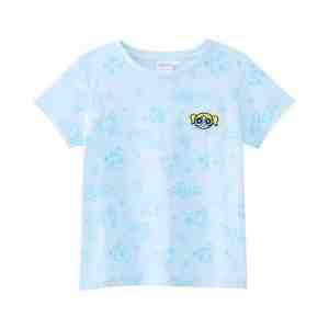 4 THE POWERPUFF GIRLS Girls T-Shirt Blue Size 4