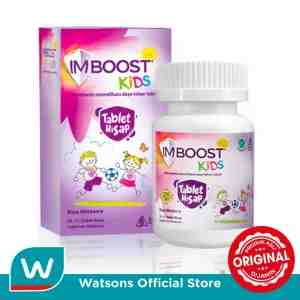 IMBOOST KIDS TABLET HISAP RASA MIXBERRY 21S - IMBOOST KIDS TABLET HISAP RASA MIXBERRY 21S