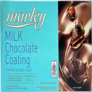MARLEY MILK CHOCOLATE COATING 250G - MARLEY MILK CHOCOLATE COATING 250G