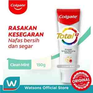 COLGATE TOOTH PASTE TOTAL COOL MINT 150GR - COLGATE TOOTH PASTE TOTAL COOL MINT 150GR