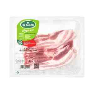 110 . BETAGRO Sliced Pork Belly Shabu 110 g.