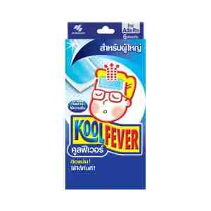 KOOLFEVER Cooling Gel Sheet for Adults 6 pcs.