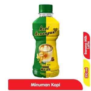 Kopi Kenangan Minuman Kopi Banana Milk Latte 210 ml - Kopi Kenangan Minuman Kopi Banana Milk Latte 210 m