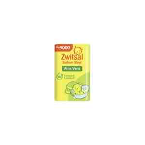 Zwitsal Sabun Mandi Batang Bayi Aloe Vera Refill 70 gr - Zwitsal Sabun Batang Bayi Aloe Vera 70 gr menghadi