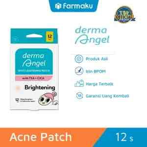 Derma Angel Acne Patch Lightening Spot 12S - Derma Angel Acne Patch Lightening Spot adalah ples