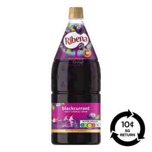 BCRS Ribena Blackcurrant Cordial - Regular - BCRS Ribena Blackcurrant Cordial - Regular