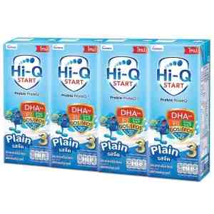 3  180 4 Hi Q 3 Start UHT Milk Plain 180ml. Pack 4 - Hi Q 3 Start UHT Milk Plain 180ml. Pack 4