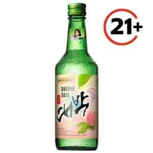 DAEBAK SOJU PEACH 360ML - DAEBAK SOJU PEACH 360ML