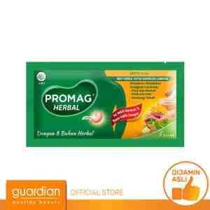 Promag Herbal 10Ml 6 Sachet Meredakan Kembung 3007727 - Promag Gazero Herbal 10Ml 1 Sachet Meredakan Kembu