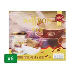 BASSBON  42 . x 6  Birds Nest Beverage 42 ml. x 6 units
