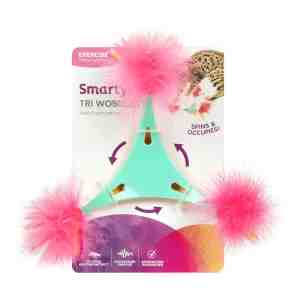 SMARTYKAT  Swat N Spin Cat 19x17x7cm - FeaturesThe SmartyKat Swat n Spin Sound Motion