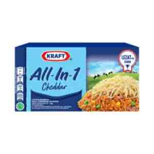 KRAFT CHEESE CHEDDAR ALL IN 1