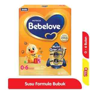 Bebelove Susu Formula Bayi Bubuk 0-6 Bulan 775 g - Bebelove Susu Formula Bayi Bubuk 0-6 Bulan 775 g
