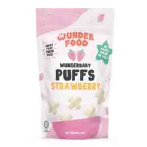 WUNDERBABY PUFFIES STRAWBERRY 40G - WUNDERBABY PUFFIES STRAWBERRY 40G