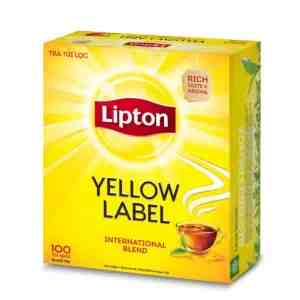 LIPTON TEA BAG YELLOW LABEL NON ENVELOPE - LIPTON TEA BAG YELLOW LABEL NON ENVELOPE