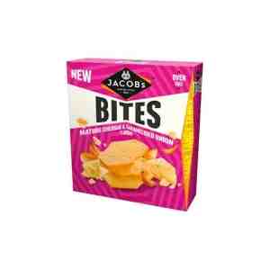 JACOBS BITES MATURE CHEDDAR  CARAMELISE 125G - JACOBS BITES MATURE CHEDDAR  CARAMELISE 125G