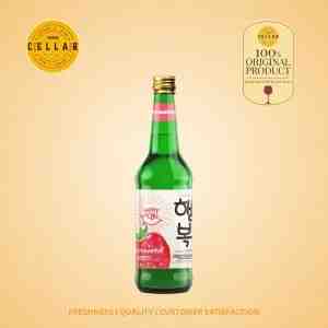 21 - HAPPY SOJU STRAWBERRY 360ML - 21 - HAPPY SOJU STRAWBERRY 360ML