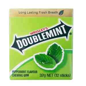 WRIGLEYS Doublemint Gold Peppermint Flavour Chewing Gum 12s - 66200
